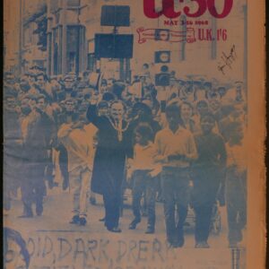 International Times, N°30, 3 - 16 Mai 1968, UK, 46,5 x 30 cm (exemplaire signé par Jim Haynes) - couverture poster
